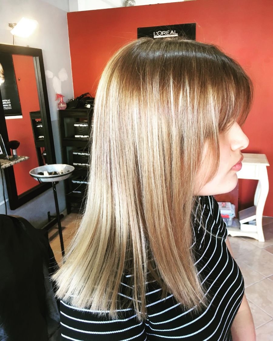 Balayage rubio